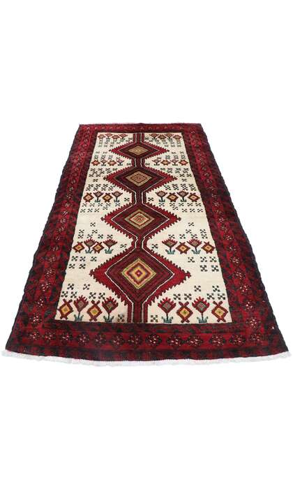 3 x 7 Antique Persian Baluch Runner 77712