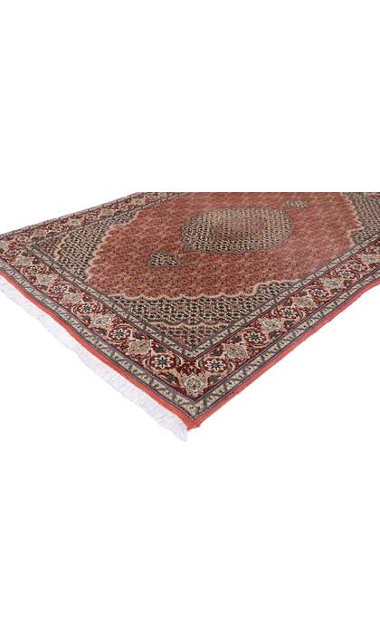 3 x 5 Vintage Persian Mahi Tabriz Rug 77794