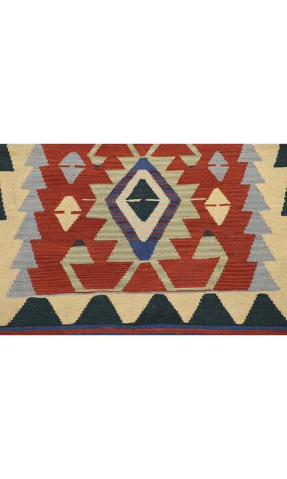 3 x 4 Vintage Persian Shiraz Kilim Rug 77840