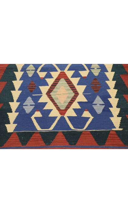 3 x 4 Vintage Persian Shiraz Kilim Rug 77841