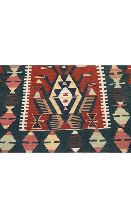 3 x 4 Vintage Persian Shiraz Kilim Rug 77843