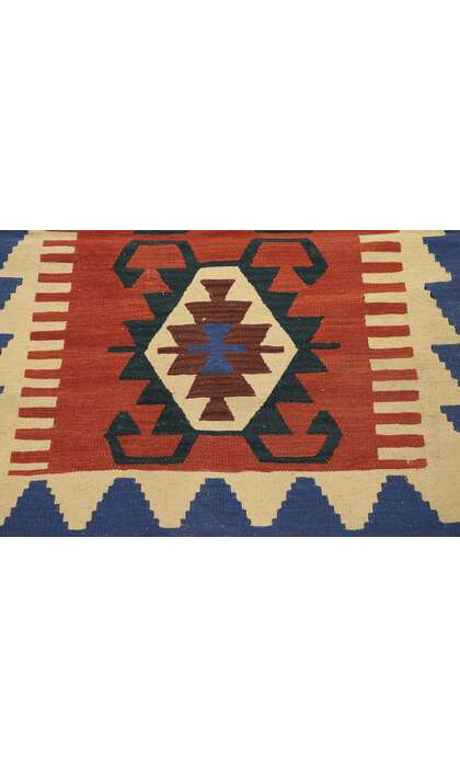 3 x 4 Vintage Persian Shiraz Kilim Rug 77844