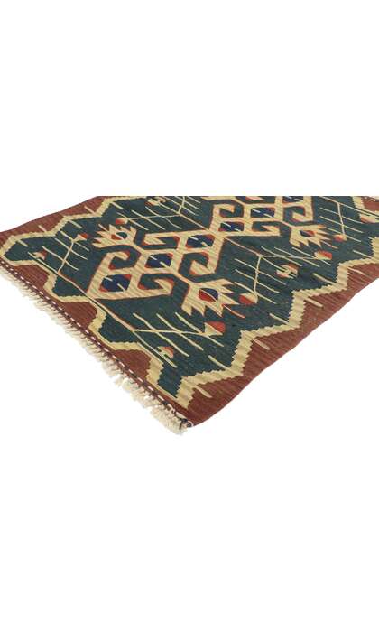 3 x 4 Vintage Persian Shiraz Kilim Rug 77851