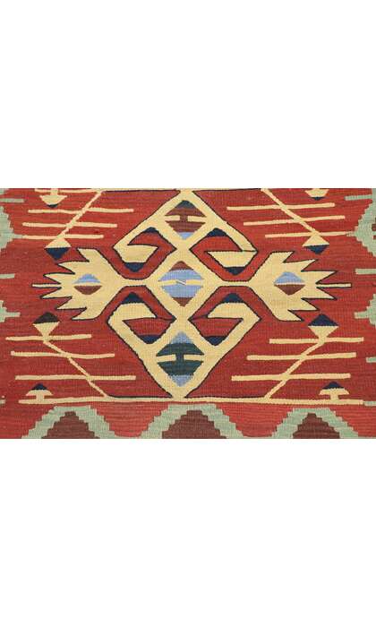 3 x 4 Vintage Persian Shiraz Kilim Rug 77853
