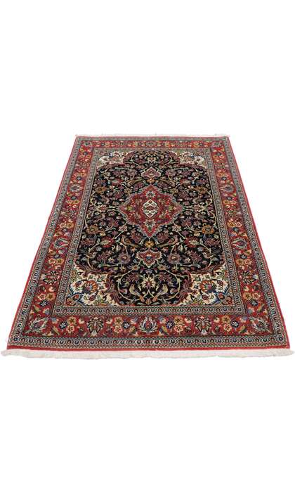 3 x 5 Vintage Persian Qum Rug 77864