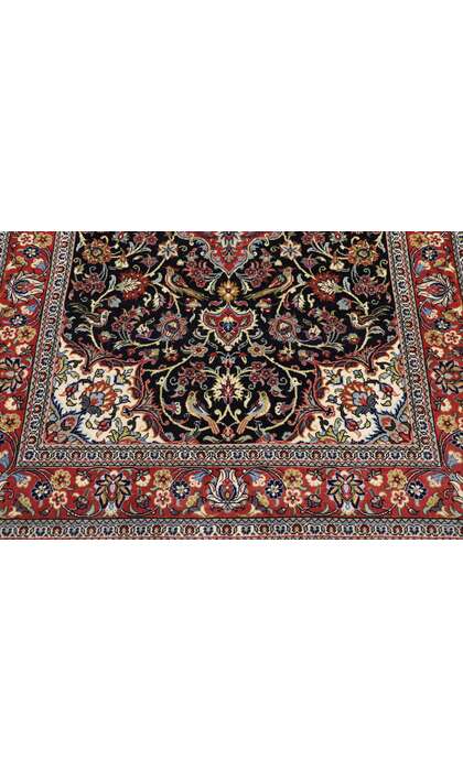 3 x 5 Vintage Persian Qum Rug 77864