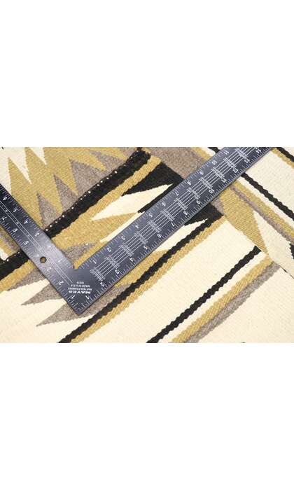 3 x 3 Vintage Navajo Eye Dazzler Rug 77872