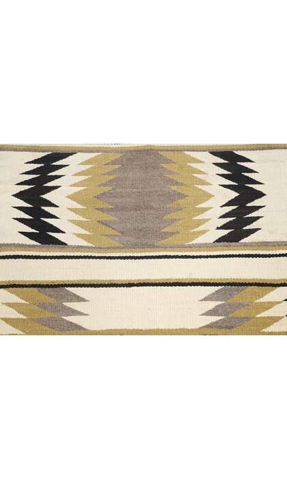 3 x 3 Vintage Navajo Eye Dazzler Rug 77872