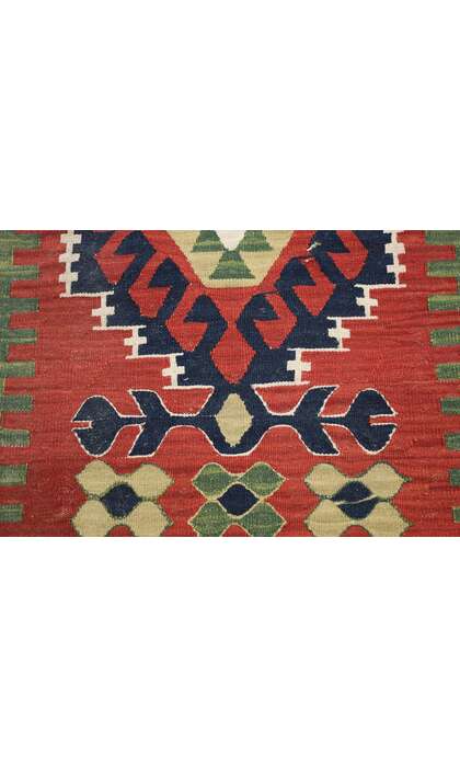2 x 3 Vintage Persian Shiraz Kilim Rug 77874