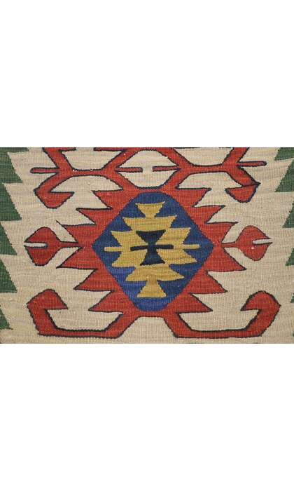 2 x 3 Vintage Persian Shiraz Kilim Rug 77875