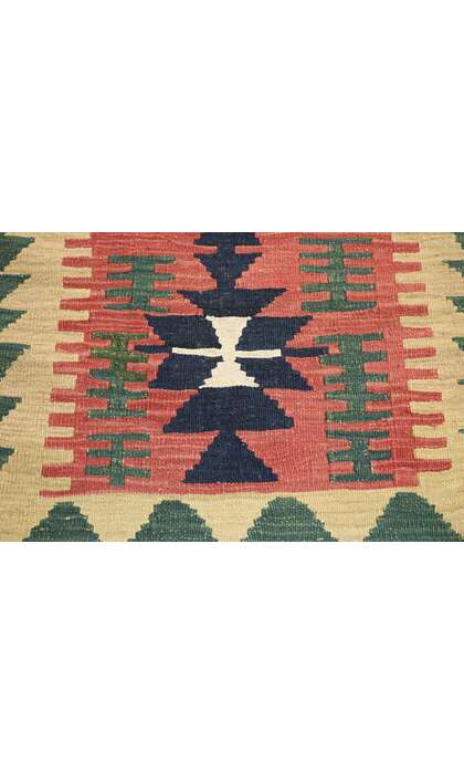 2 x 3 Vintage Persian Shiraz Kilim Rug 77878