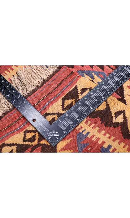 2 x 3 Vintage Afghan Maimana Kilim Rug 77882