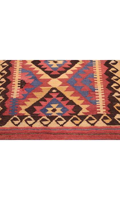 2 x 3 Vintage Afghan Maimana Kilim Rug 77882