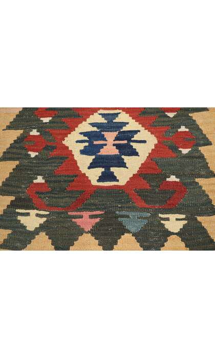 2 x 3 Vintage Persian Shiraz Kilim Rug 77886