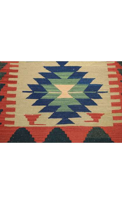 2 x 3 Vintage Persian Shiraz Kilim Rug 77888