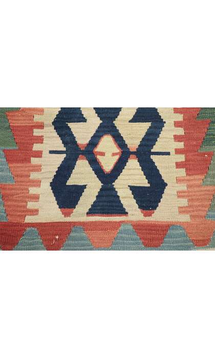 2 x 3 Vintage Persian Shiraz Kilim Rug 77893