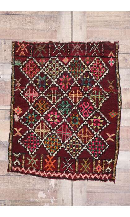 2 x 3 Vintage Moroccan Rug 77899