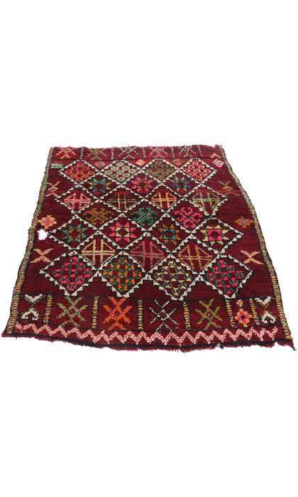 2 x 3 Vintage Moroccan Rug 77899