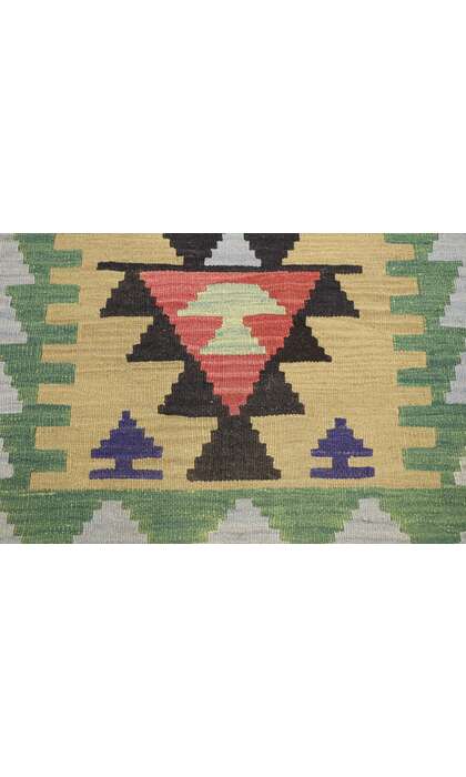 2 x 3 Vintage Persian Shiraz Kilim Rug 77906