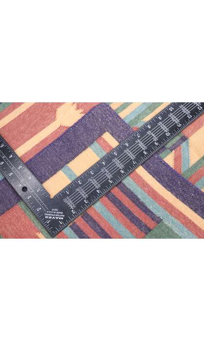 2 x 3 Vintage Indian Dhurrie Rug 77912