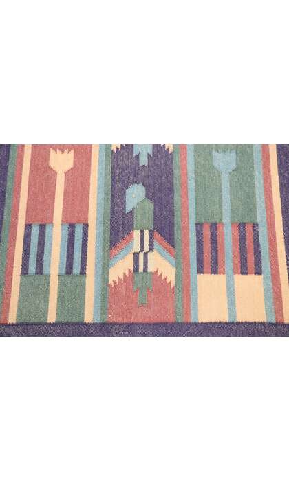 2 x 3 Vintage Indian Dhurrie Rug 77912