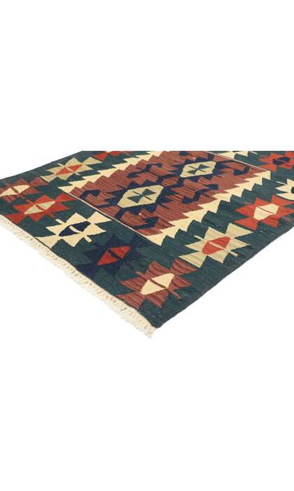 3 x 4 Vintage Persian Shiraz Kilim Rug 77914