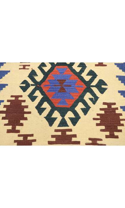 3 x 4 Vintage Persian Shiraz Kilim Rug 77916