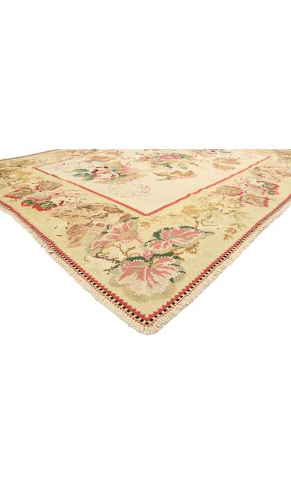 8 x 10 Antique Portuguese Arraiolos Rug 77921