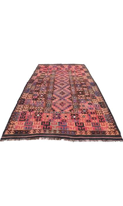 5 x 9 Vintage Afghan Maimana Kilim Rug 77928