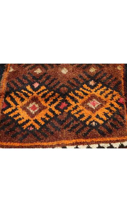 3 x 11 Antique Persian Gabbeh Runner 78073