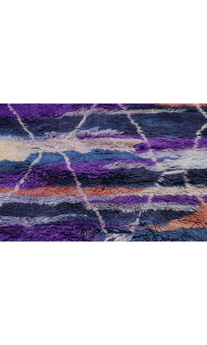 3 x 14 Colorful Beni Mrirt Moroccan Rug 21094