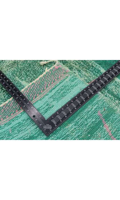 6 x 8 Green Beni Mrirt Moroccan Rug 21096