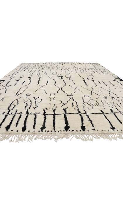 12 x 14 Modern Beni Mrirt Moroccan Rug 21098