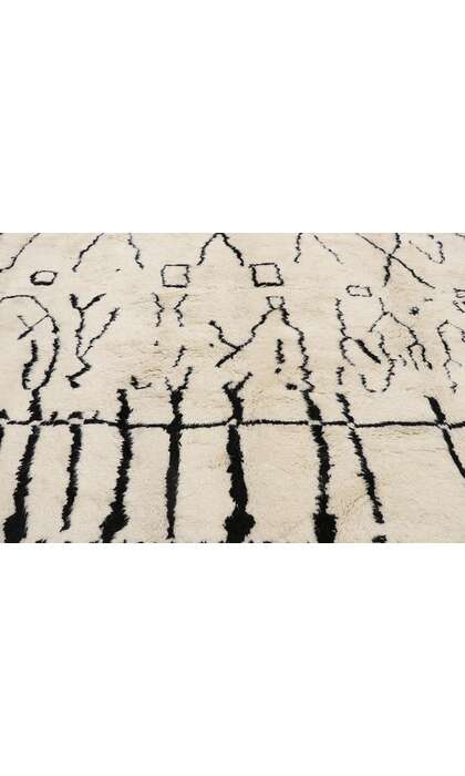 12 x 14 Modern Beni Mrirt Moroccan Rug 21098