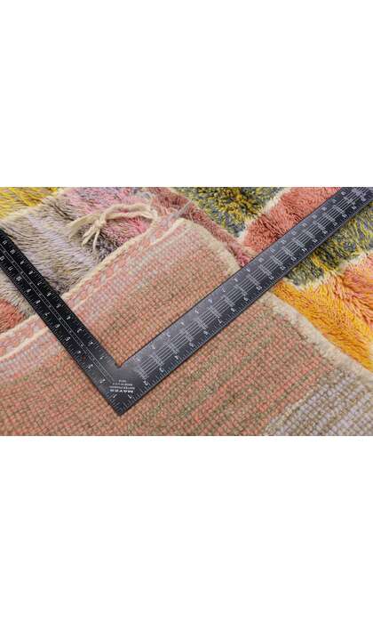 3 x 7 Color Block Moroccan Runner 21110