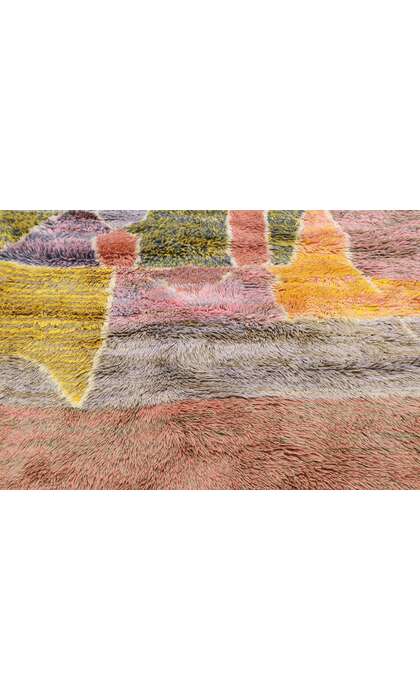 3 x 7 Color Block Moroccan Runner 21110