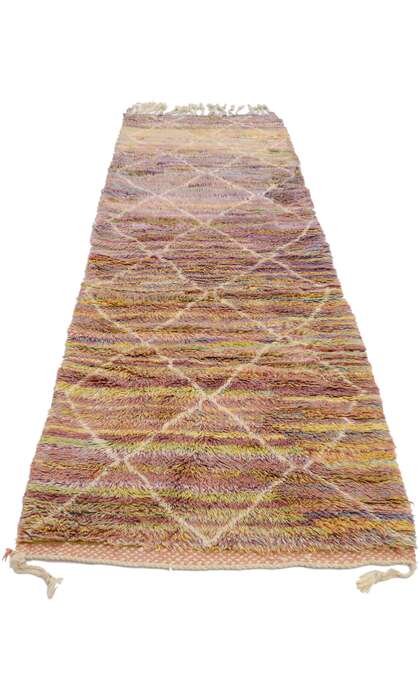 3 x 8 Colorful Beni Mrirt Moroccan Rug 21112