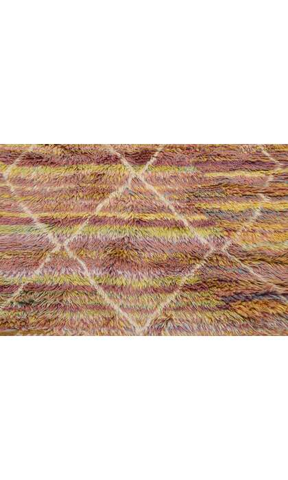 3 x 8 Colorful Beni Mrirt Moroccan Rug 21112