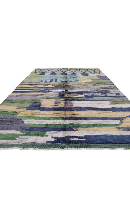 9 x 11 Modern Beni Mrirt Moroccan Rug 21117