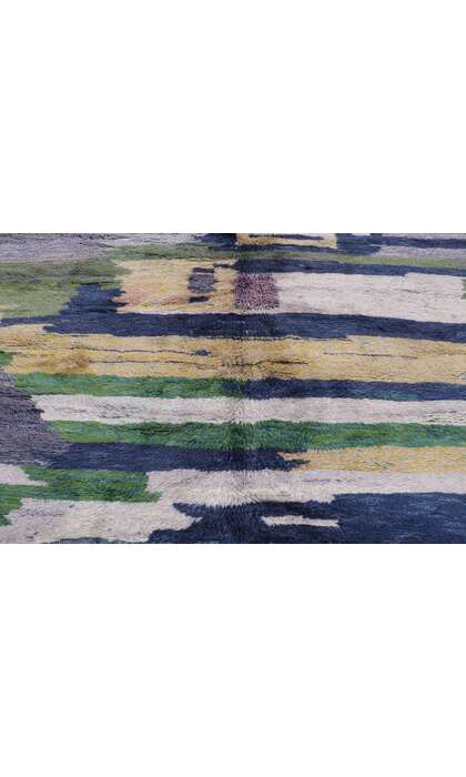 9 x 11 Modern Beni Mrirt Moroccan Rug 21117