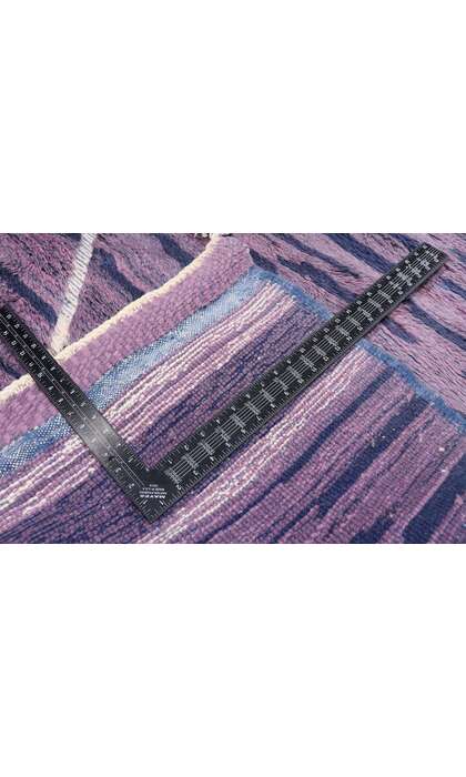 9 x 12 Modern Purple Beni Mrirt Moroccan Rug 21138