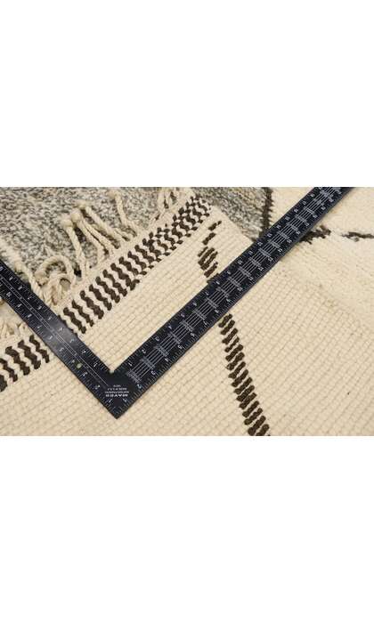 9 x 11 Modern Beni Mrirt Moroccan Rug 21157