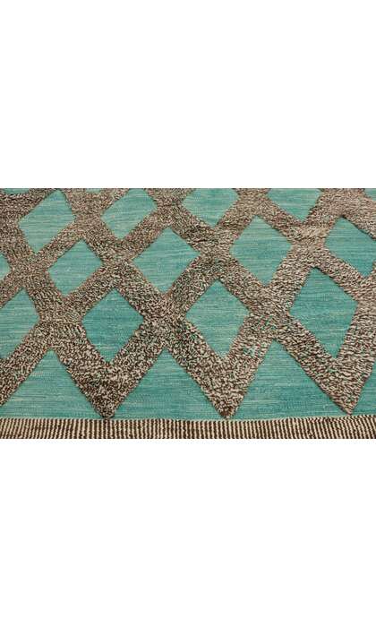 8 x 12 Beni Mrirt Moroccan High-Low Rug 21162