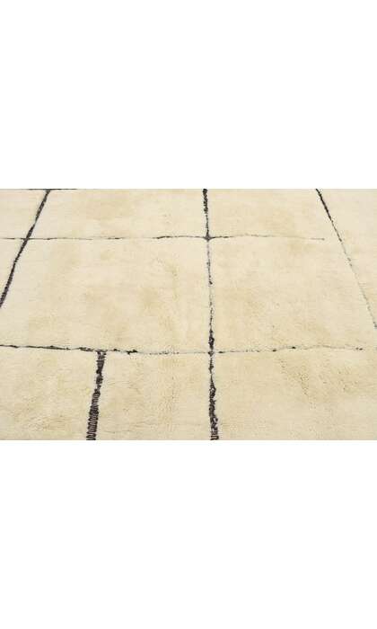 10 x 13 Modern Beni Mrirt Moroccan Rug 21163