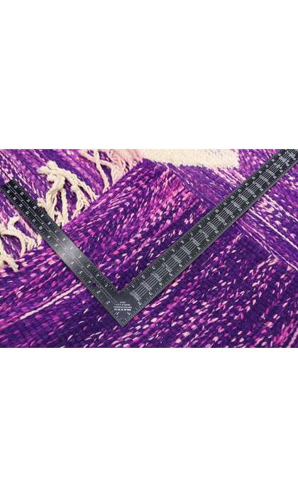 9 x 14 Purple Moroccan High-Low Rug 21164