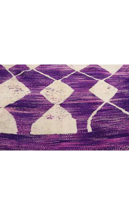 9 x 14 Purple Moroccan High-Low Rug 21164