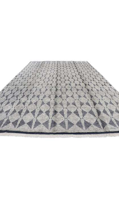 9 x 13 Gray Moroccan Rug 30354