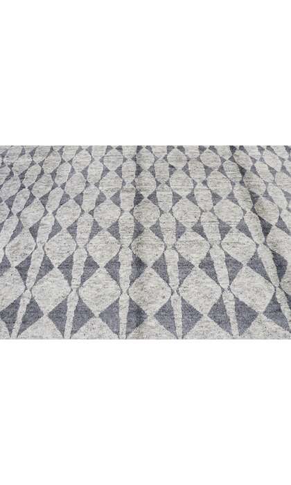 9 x 13 Gray Moroccan Rug 30354