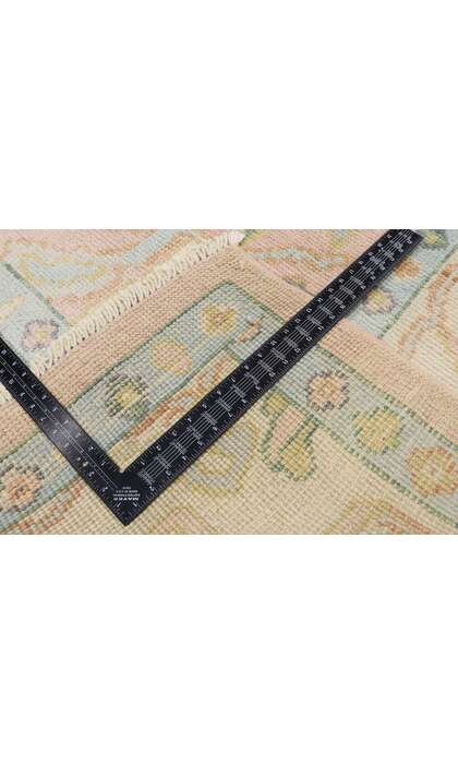 9 x 12 Pastel Pink Oushak Rug 80671