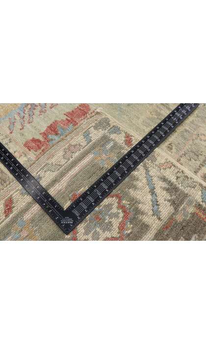 9 x 12 Vintage-Inspired Oushak Rug 80674